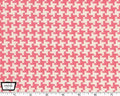 Textured Basics - Vintage Houndstooth Salmon Pink by Patty Young from Michael Miller