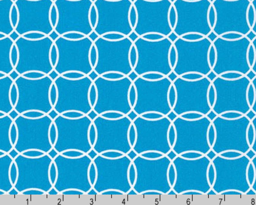 Metro Living - Rings Blue from Robert Kaufman