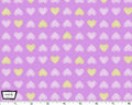 Heart of Gold - Hearts Lavender from Michael Miller