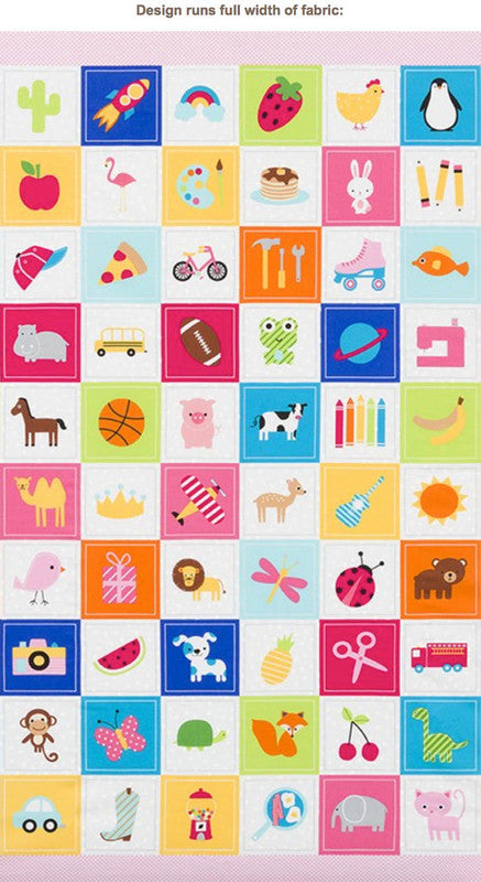 I-Spy Panel - Spring by Ann Kelle from Robert Kaufman Fabric
