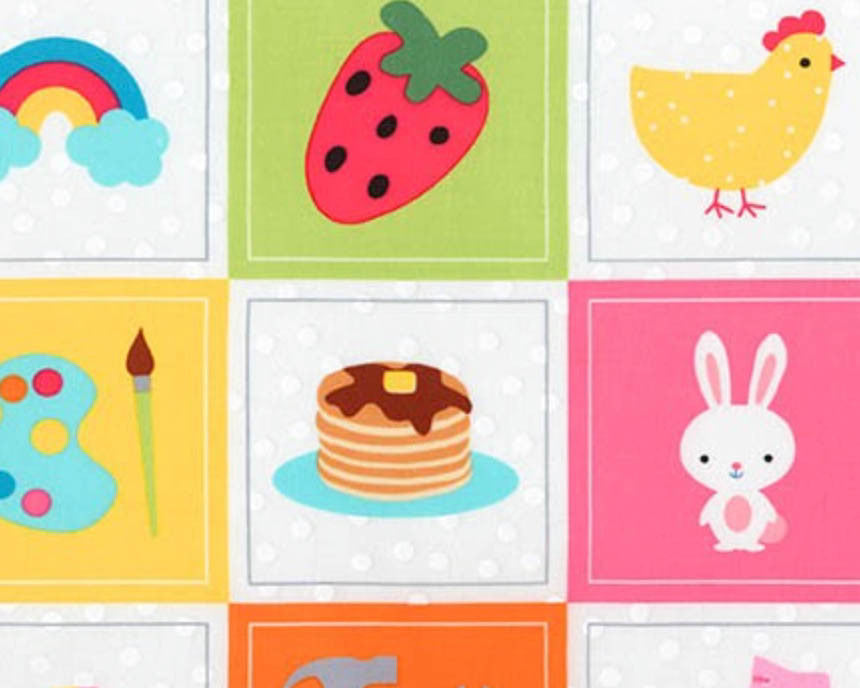 I-Spy Panel - Spring by Ann Kelle from Robert Kaufman Fabric