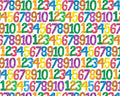 The Very Hungry Caterpillar - Numbers White by Eric Carle from Andover Fabrics