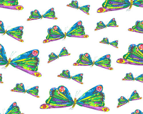 The Very Hungry Caterpillar - Butterfly Dance by Eric Carle from Andover Fabrics
