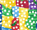 The Very Hungry Caterpillar - Caterpillar Crawl Holes by Eric Carle from Andover Fabrics