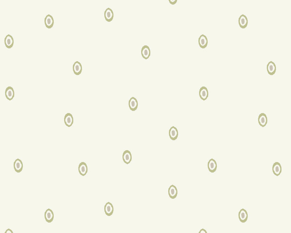 Winter Garden - Moth Spot Cream from Lewis and Irene Fabric