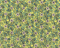 Memoire a Paris LAWN - Floral Daisy Lemon Yellow from Lecien Fabric