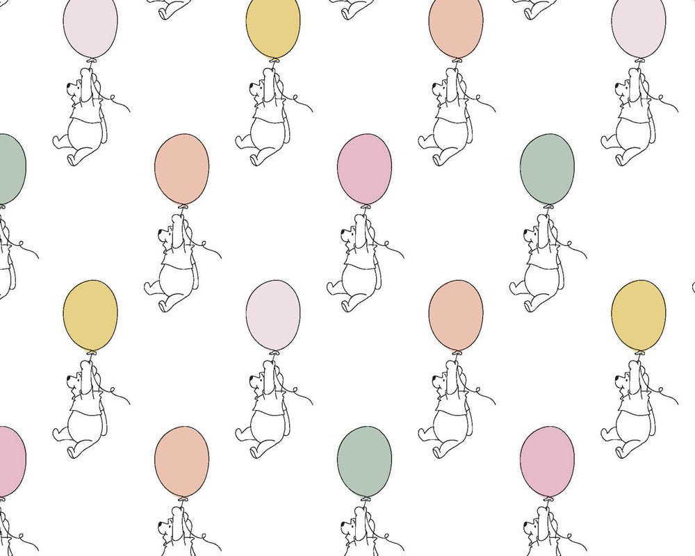 Winnie the Pooh - Pooh Balloon from Springs Creative Fabric