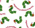 The Very Hungry Caterpillar - Caterpillar Words by Eric Carle from Andover Fabrics