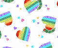 The VHC In the Garden -Caterpillar Hearts Day by Eric Carle from Andover Fabrics