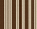 Ruby - Ticking Stripe Tan Brown by Bonnie Sullivan from Maywood Studio Fabric