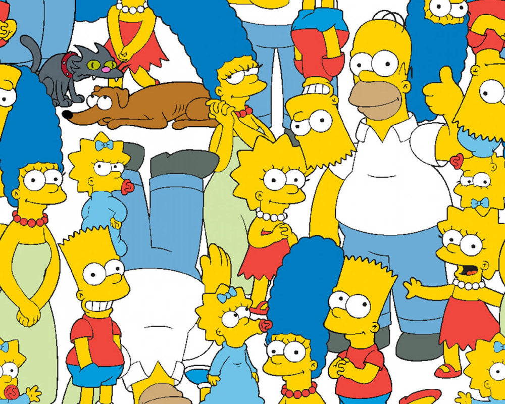 The Simpsons - Packed from Springs Creative Fabric
