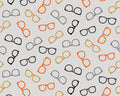 Wild and Free - Tossed Glasses Grey by Jessica Mundo from Henry Glass Fabric