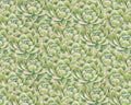 Dream Catcher - Packed Desert Rose Green by Jane Allison from Henry Glass Fabric