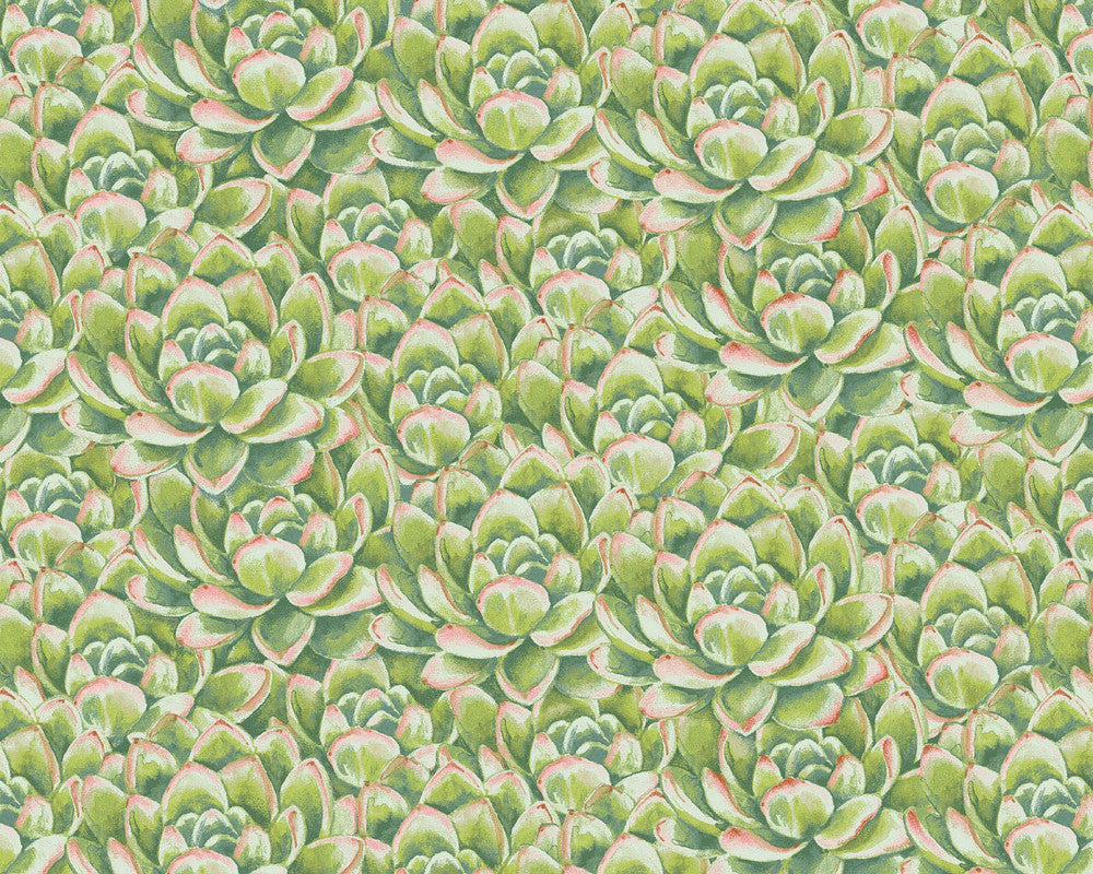 Dream Catcher - Packed Desert Rose Green by Jane Allison from Henry Glass Fabric