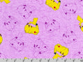 Pokemon - Pikachu Outline Lavender from Robert Kaufman Fabric