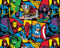 Marvel Comics IV - Comic Frames from Camelot Fabrics