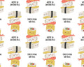 On A Roll - This Is How We Roll Sushi White from Camelot Fabrics