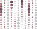 Embrace DOUBLE GAUZE - Dot Stripe Rosewater from Shannon Fabrics