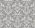 Scandi - Folk Grey from Makower UK Fabric