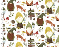 You Light My Way Gnome - Gnomeville White from 3 Wishes Fabric