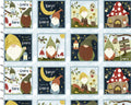 You Light My Way Gnome - Gnome Patch Blue Blocks from 3 Wishes Fabric