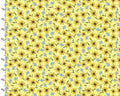 You Light My Way Gnome - Daisy Toss Yellow from 3 Wishes Fabric