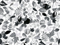 Great Outdoors - Camping Falling Leaves White from Kanvas Studio Fabric