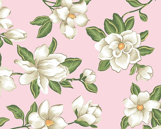 Magnolia - Large Magnolia Pink from Andover Fabrics