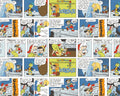 Disney Pinocchio - Comic Stripe from Camelot Fabrics