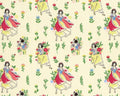 Disney Princess - Snow White Meadow Cream from Camelot Fabrics