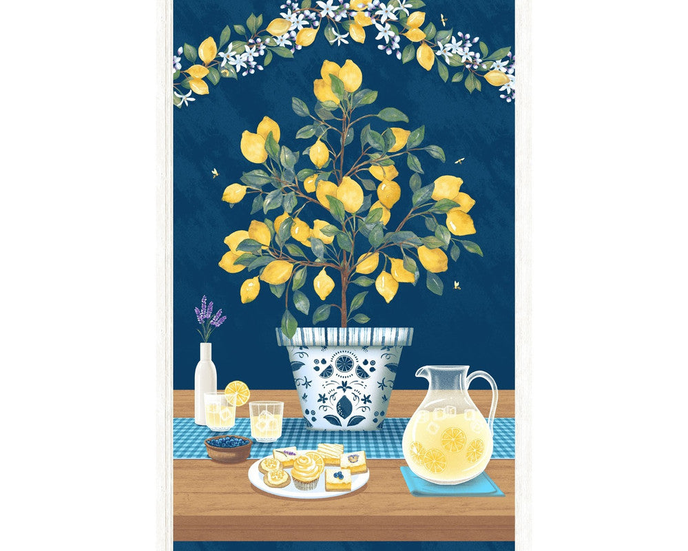 Squeeze the Day - PANEL 24 Inches by Rebecca Canale from Studio E Fabrics