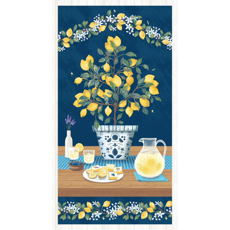 Squeeze the Day - PANEL 24 Inches by Rebecca Canale from Studio E Fabrics