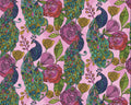 Alluring Peacock - Floral Peacock Pink from Benartex Fabrics