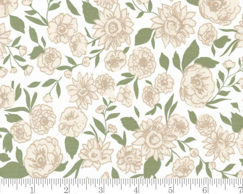 Lovestruck - Florals Toile White 5191 11 from Moda Fabrics