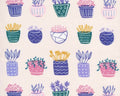 Comforts of Home - Urban Garden Potted Plants from Cloud9 Fabrics