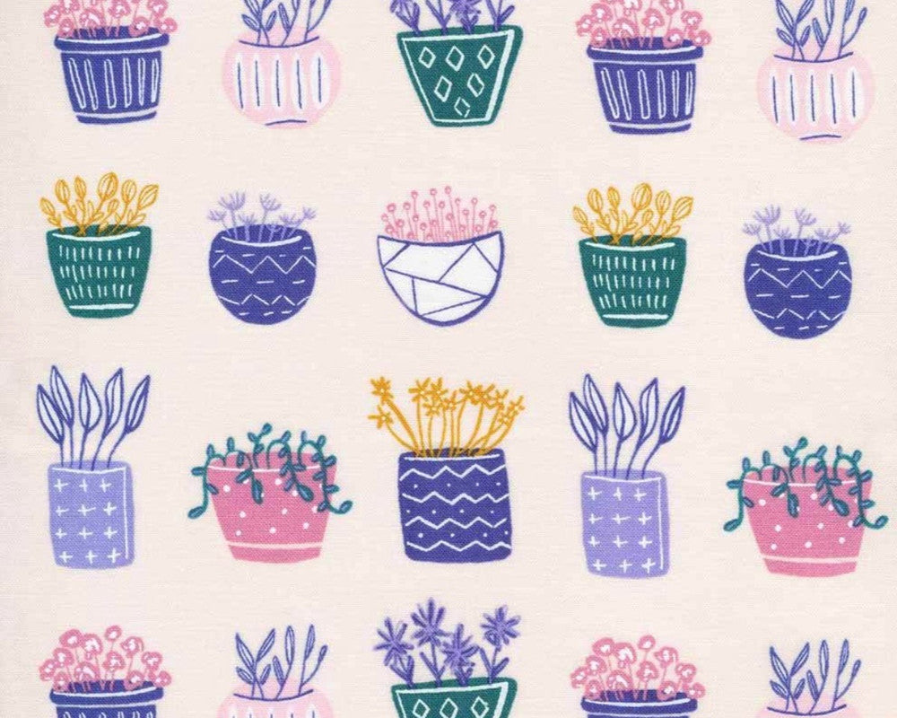 Comforts of Home - Urban Garden Potted Plants from Cloud9 Fabrics