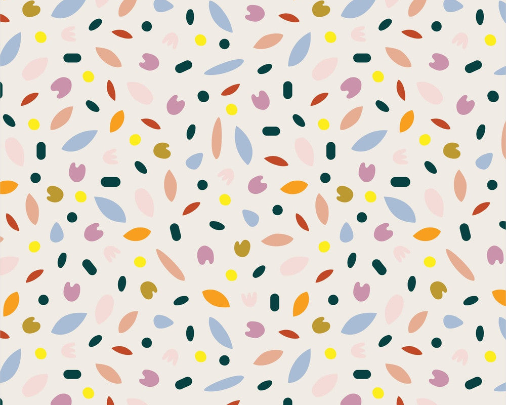 Furrow - Seeds Ivory from Cloud9 Fabrics