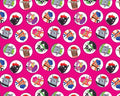 Cats In Paris - Paris Cat Portraits Pink by Terry Runyan from Benartex Fabrics