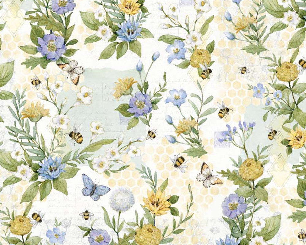 Sweet As Can Be - Floral by Susan Winget from Springs Creative Fabric