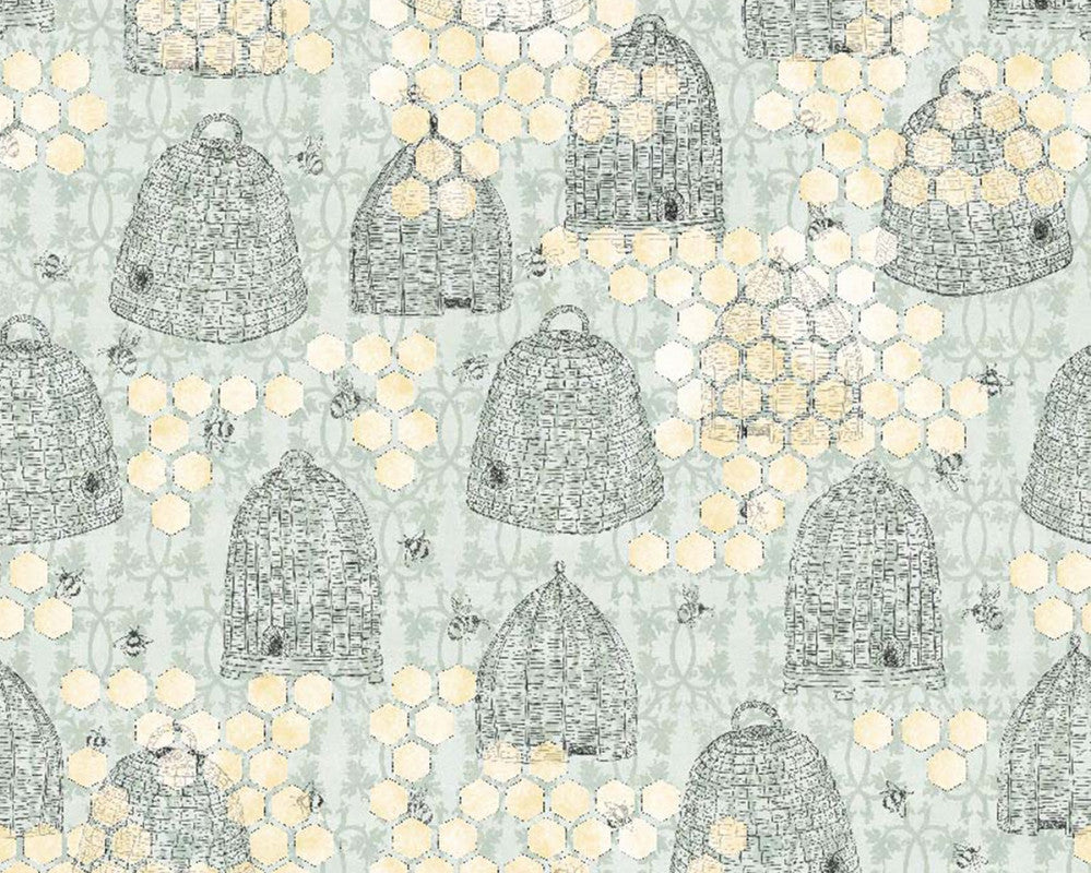 Sweet As Can Be - Hives and Honeycomb by Susan Winget from Springs Creative Fabric