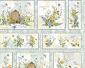Sweet As Can Be - Bee Floral Patch by Susan Winget from Springs Creative Fabric