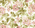 Grand Entrance - Traveling Phlox Floral Cream from Maywood Studio Fabric