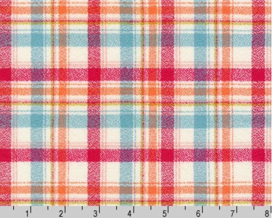 Mammoth Junior FLANNEL - Nectarine from Robert Kaufman Fabrics