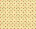Delightful Department Store - Little Floral Lucy Yellow from Poppie Cotton Fabric