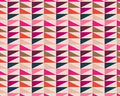 Retro Life 2 - Chevrons Triangles from Dandelion Fabric and Co.