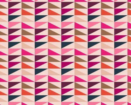Retro Life 2 - Chevrons Triangles from Dandelion Fabric and Co.