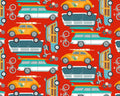 Surf's Up - Cars Red from Henry Glass Fabric