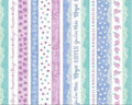 Dreamers Pearl - Decorated Stripe from Benartex Fabrics