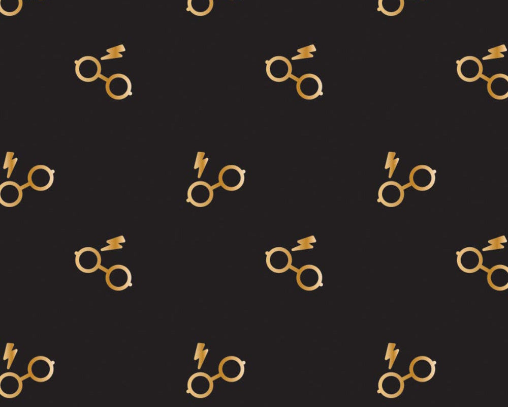 Wizarding World - Harry Potter Glasses Black from Camelot Fabrics