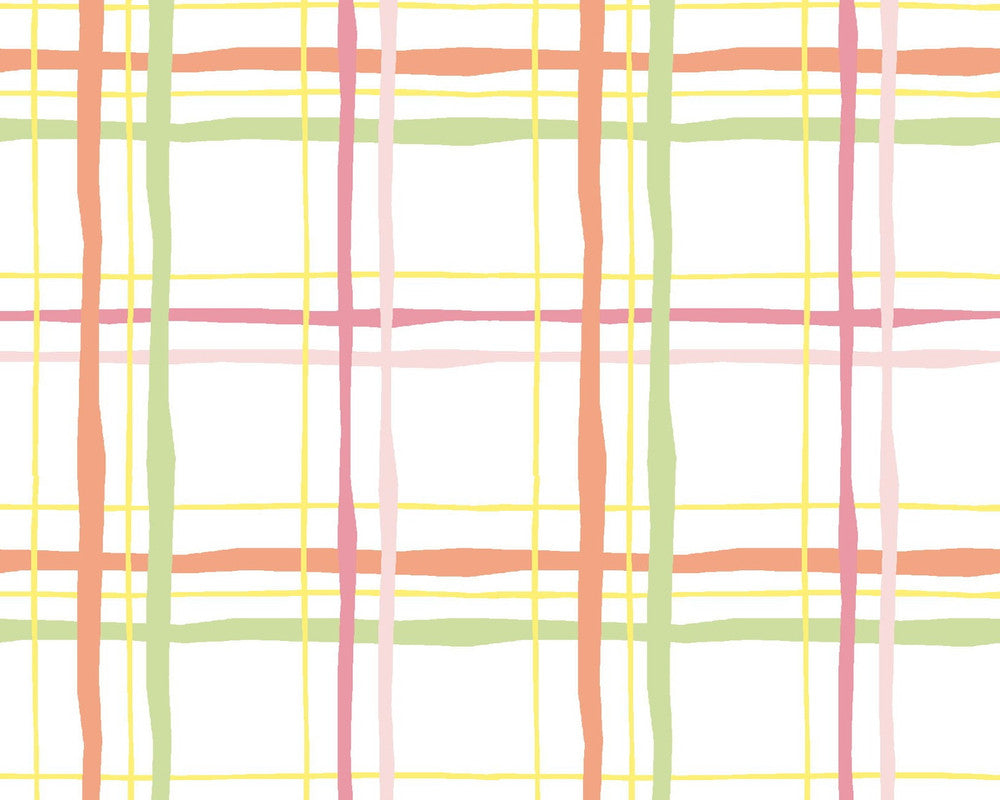 FLANNEL Print - Stripe Plaid Colorful from 3 Wishes Fabric